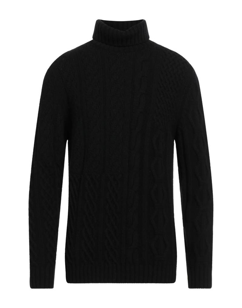 HERITAGE Rollkragenpullover Herren Schwarz von HERITAGE