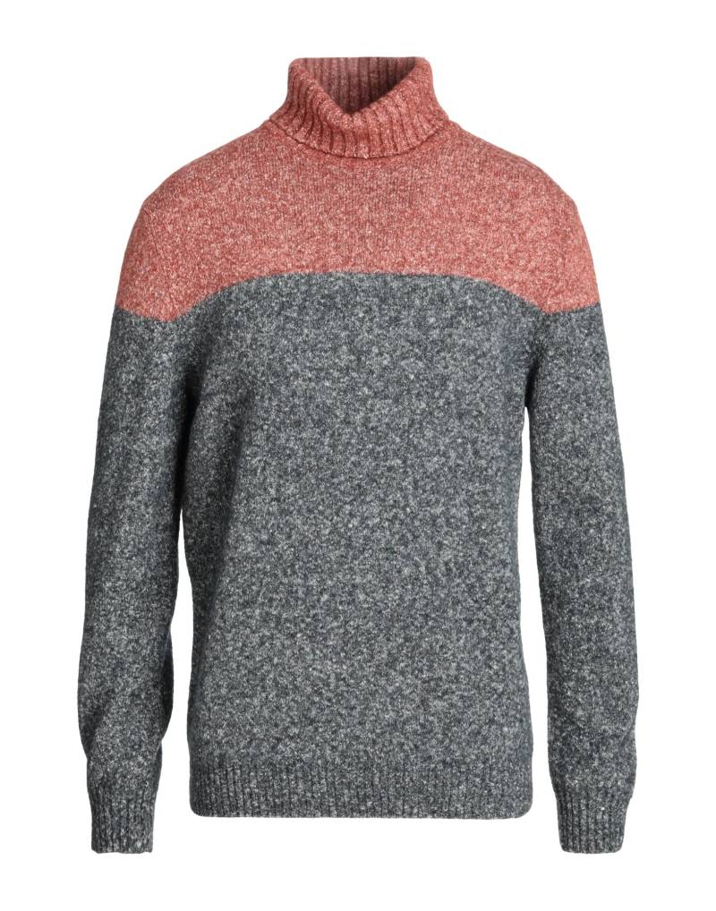 HERITAGE Rollkragenpullover Herren Ziegelrot von HERITAGE