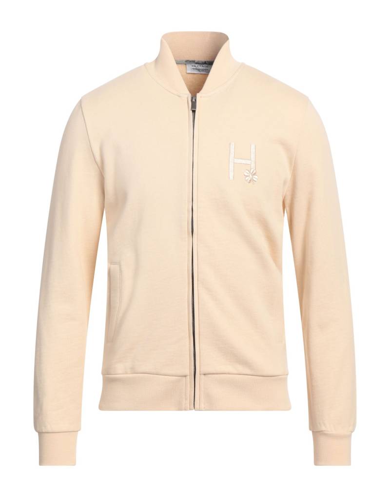 HERITAGE Sweatshirt Herren Beige von HERITAGE