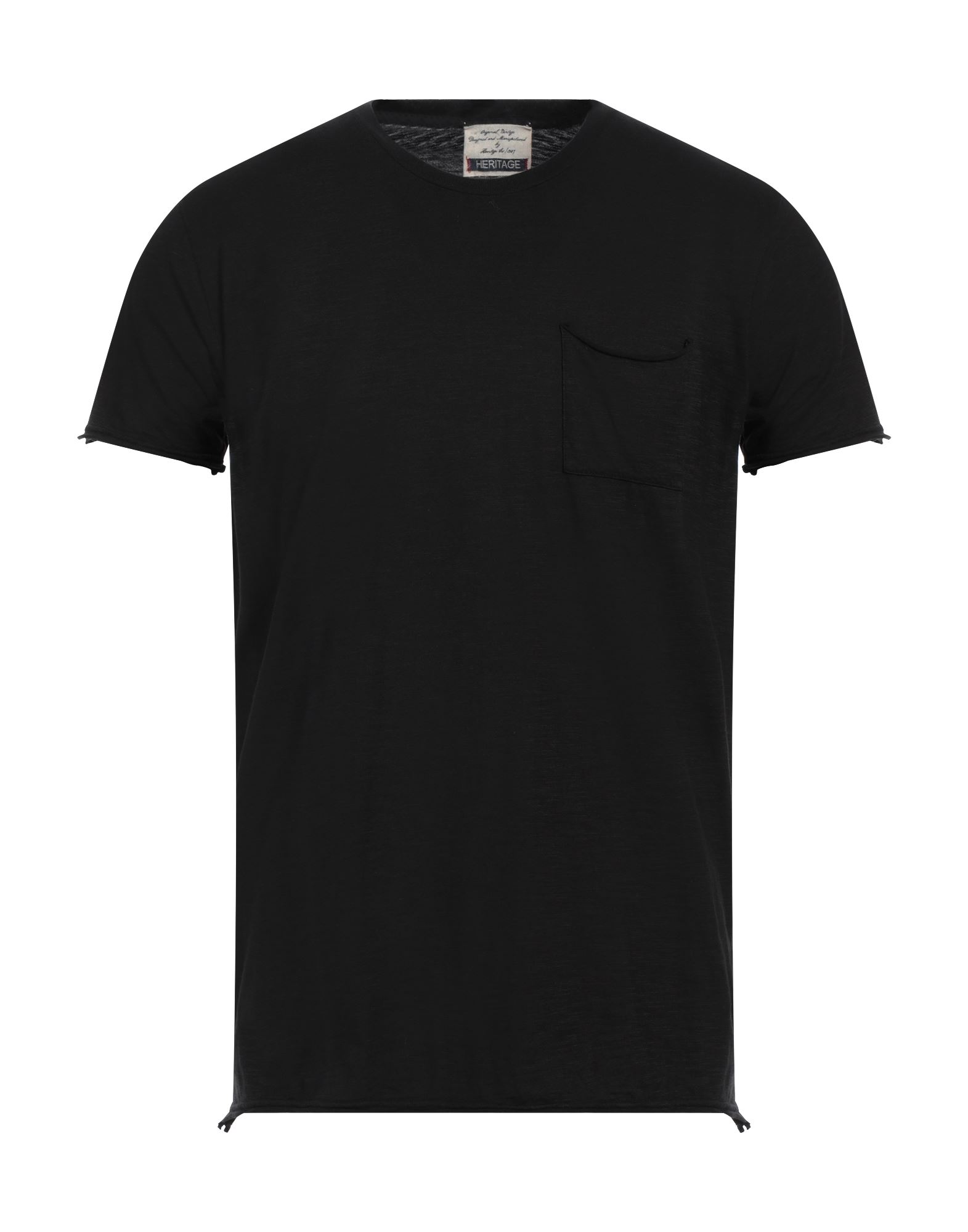 HERITAGE T-shirts Herren Schwarz von HERITAGE