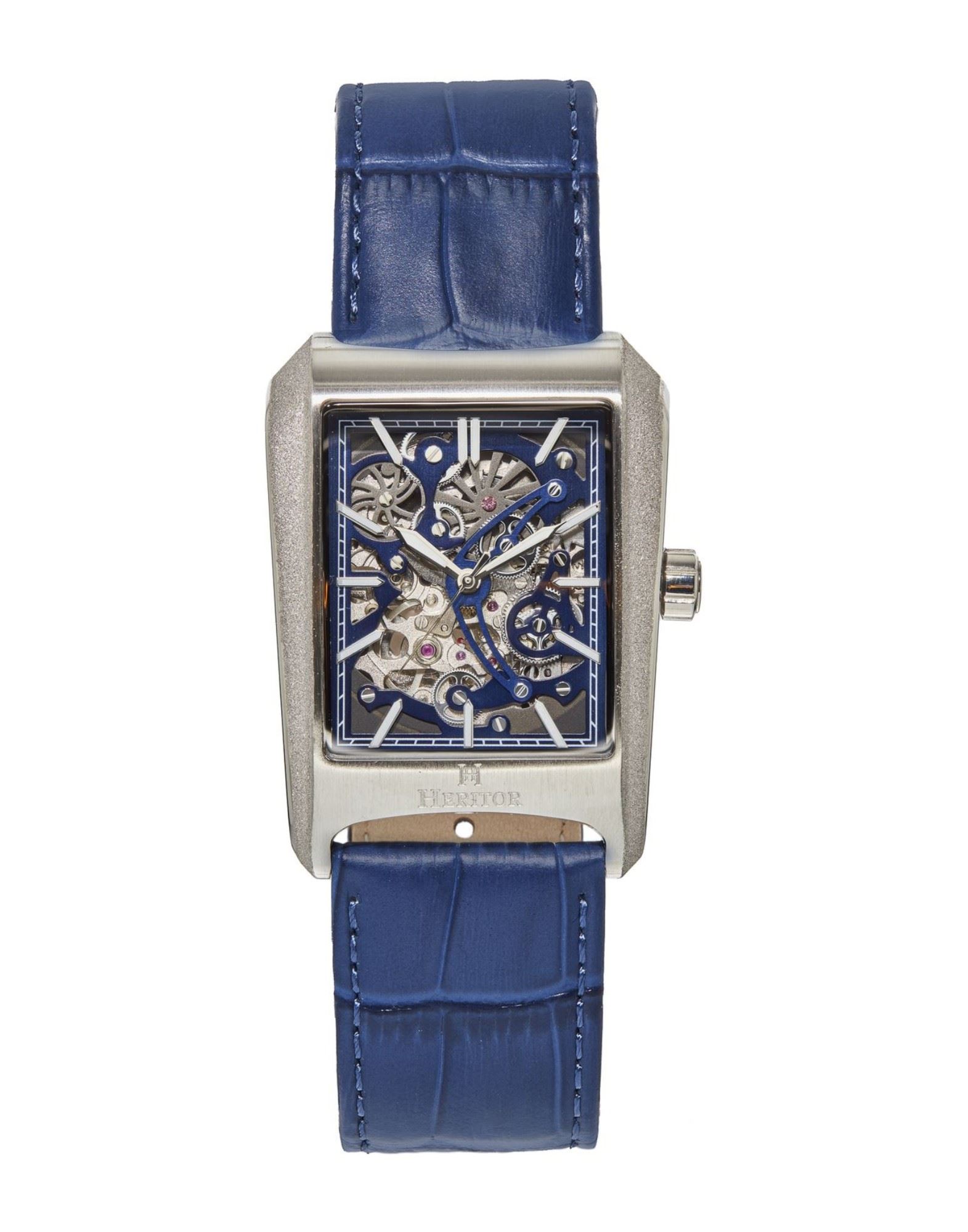 HERITOR AUTOMATIC WATCHES Armbanduhr Herren Blau von HERITOR AUTOMATIC WATCHES