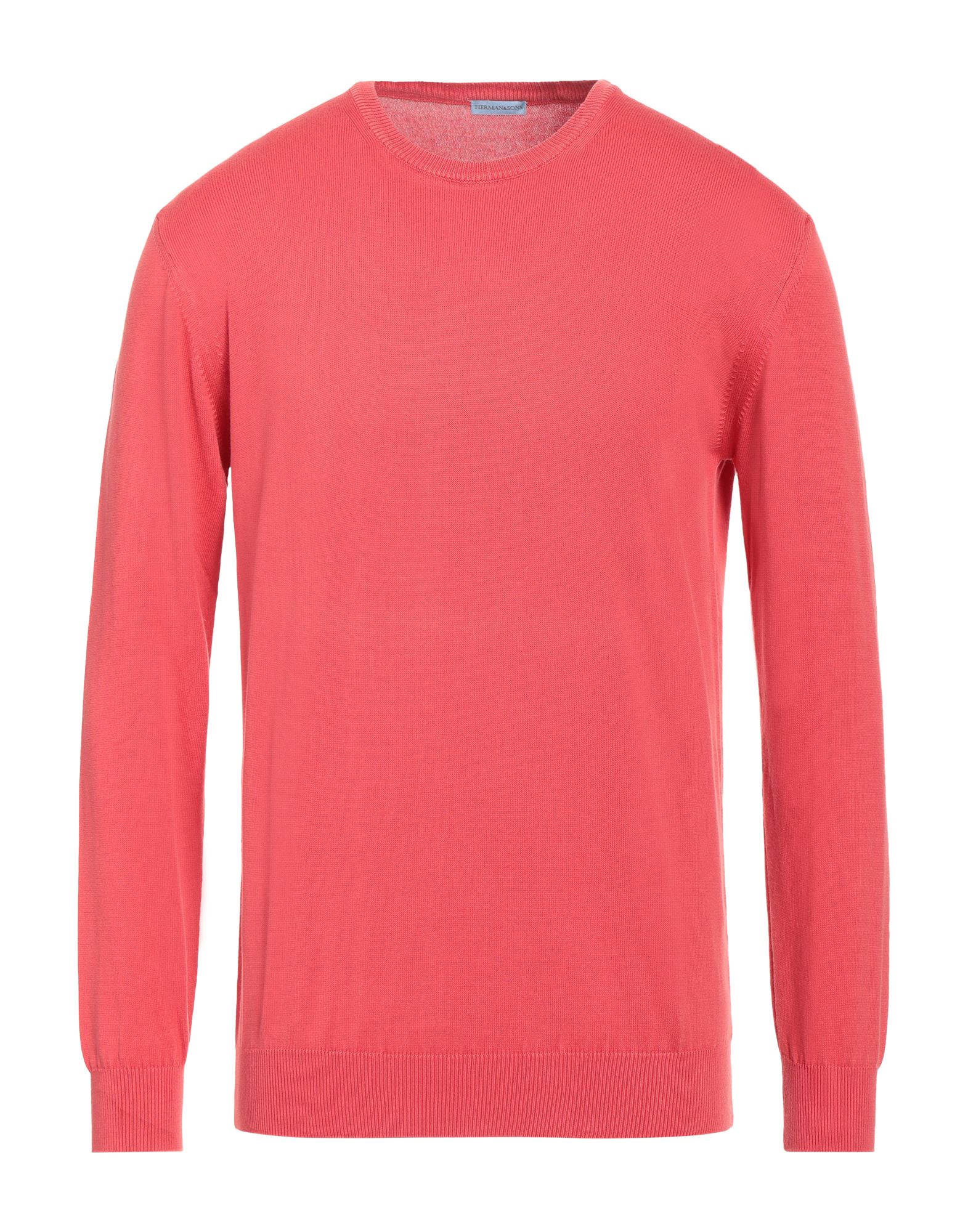 HERMAN & SONS Pullover Herren Koralle von HERMAN & SONS