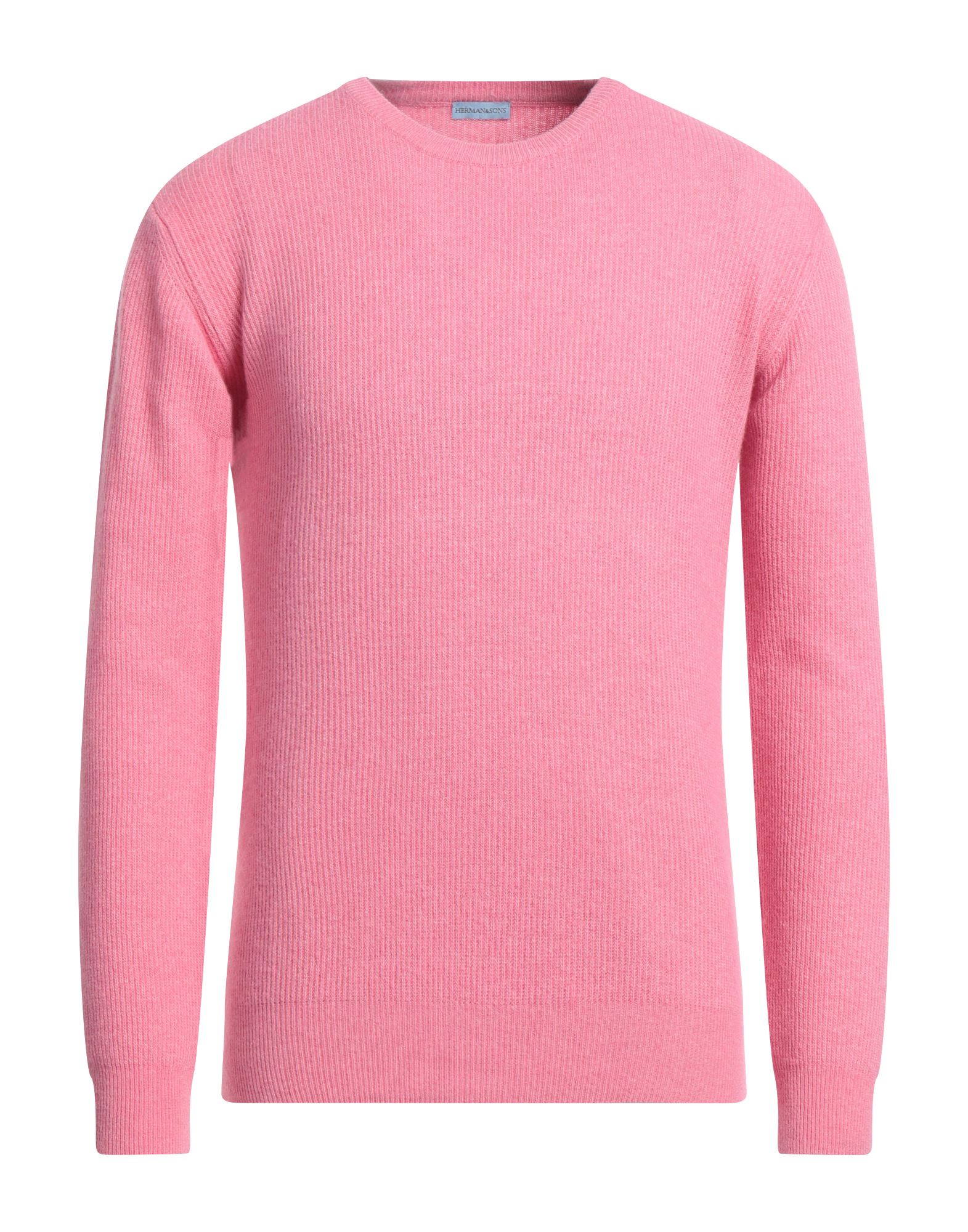 HERMAN & SONS Pullover Herren Rosa von HERMAN & SONS