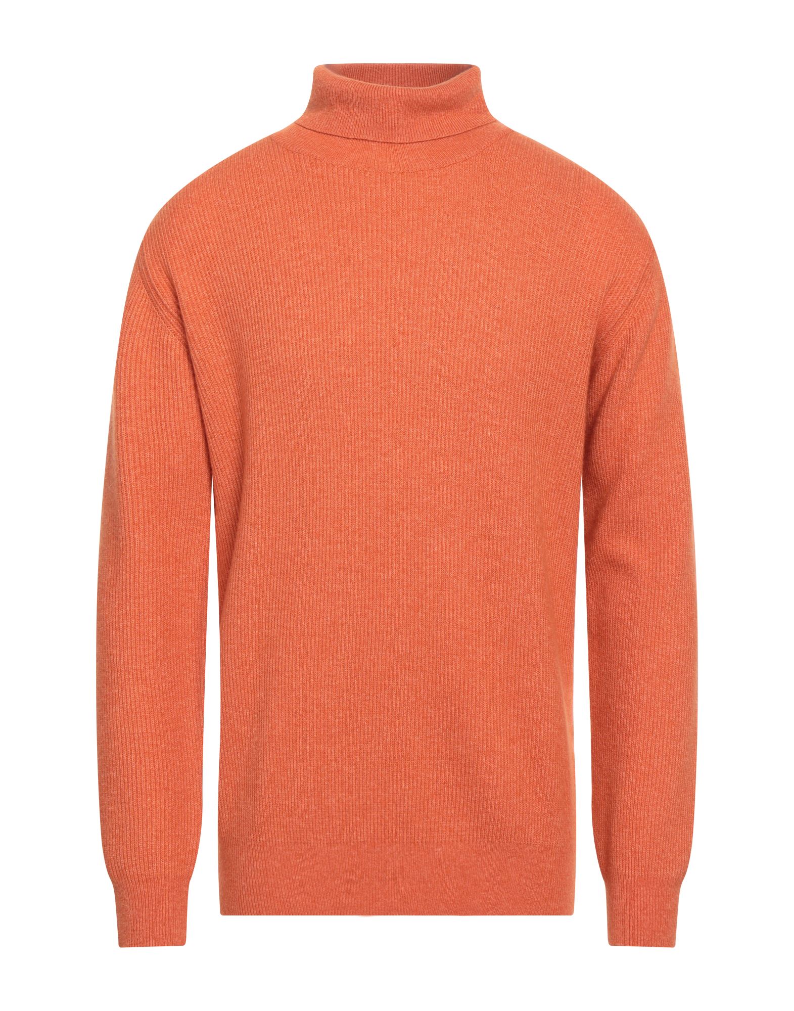 HERMAN & SONS Rollkragenpullover Herren Orange von HERMAN & SONS