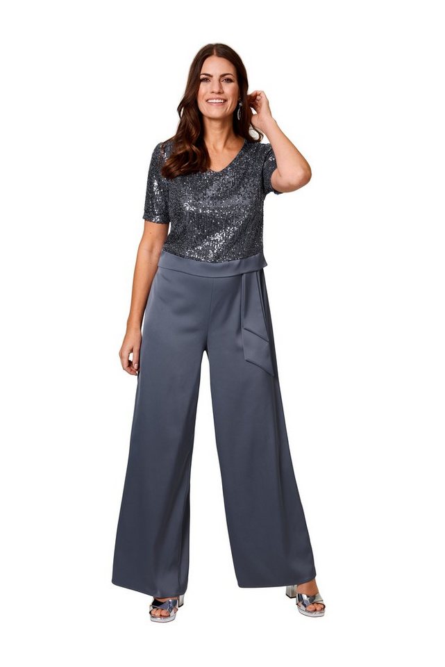 HERMANN LANGE Collection Culotte-Overall mit Pailletten von HERMANN LANGE Collection