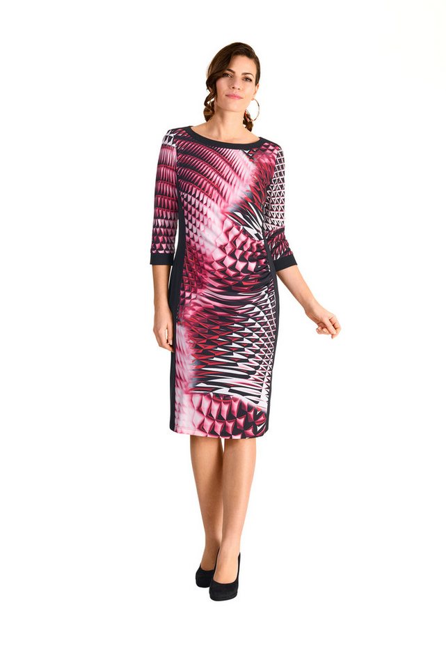 HERMANN LANGE Collection Etuikleid mit grafischem Muster von HERMANN LANGE Collection