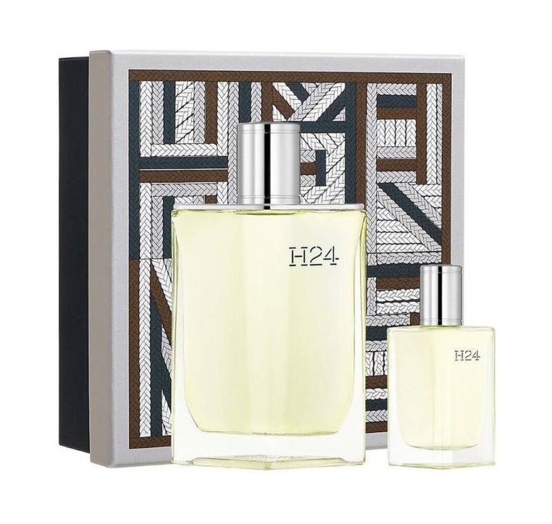 HERMÈS Duft-Set Hermès Paris 24h Eau De Toilette 100ml Spray Miniatura 12 5ml HERMÈS Duft-Set Hermès Paris 24h Eau De Toilette 100ml Spray Miniatura 12 5ml von HERMÈS
