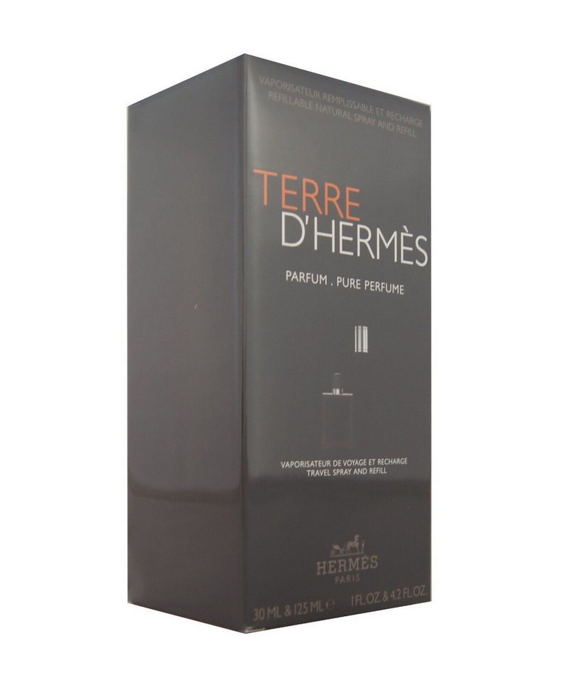 HERMÈS Duft-Set Hermes Terre d´Hermes Parfum Pure Perfume 30ml + Refill 125ml (155ml), 1-tlg. von HERMÈS