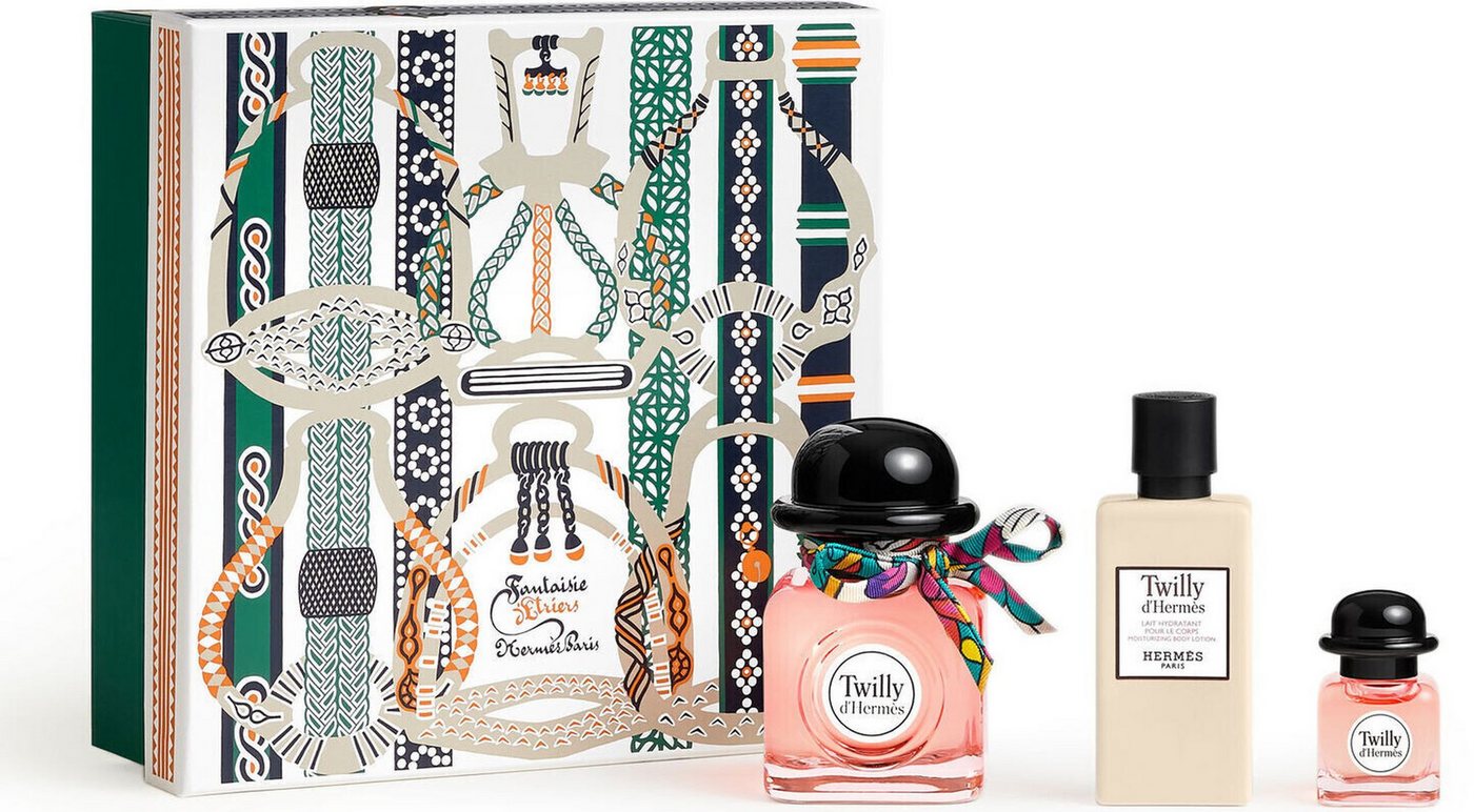 HERMÈS Duft-Set Twilly d'Hermès Damen Geschenkset EDP Spray, HERMES, Damenparfüm, Damenduft + Reiseparfüm + Körperlotion HERMÈS Duft-Set Twilly d'Hermès Damen Geschenkset EDP Spray, HERMES, Damenparfüm, Damenduft + Reiseparfüm + Körperlotion von HERMÈS
