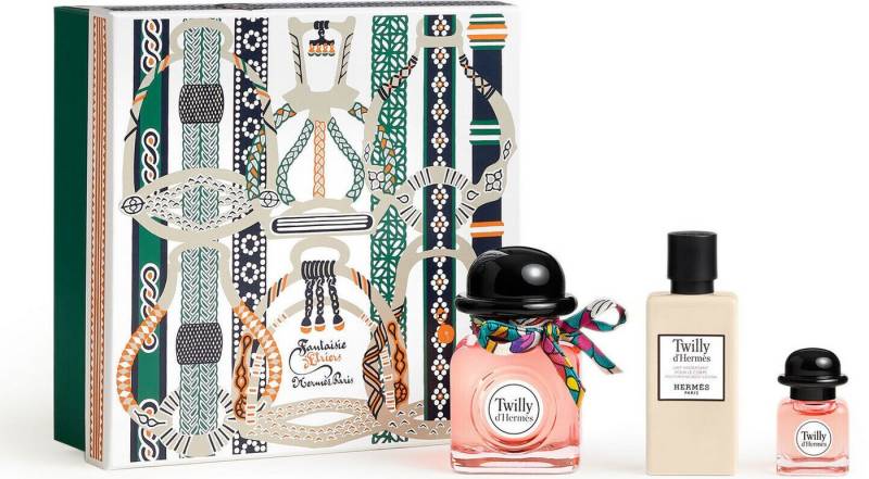 HERMÈS Duft-Set Twilly d'Hermès Damen Geschenkset EDP Spray, HERMES, Damenparfüm, Damenduft + Reiseparfüm + Körperlotion von HERMÈS