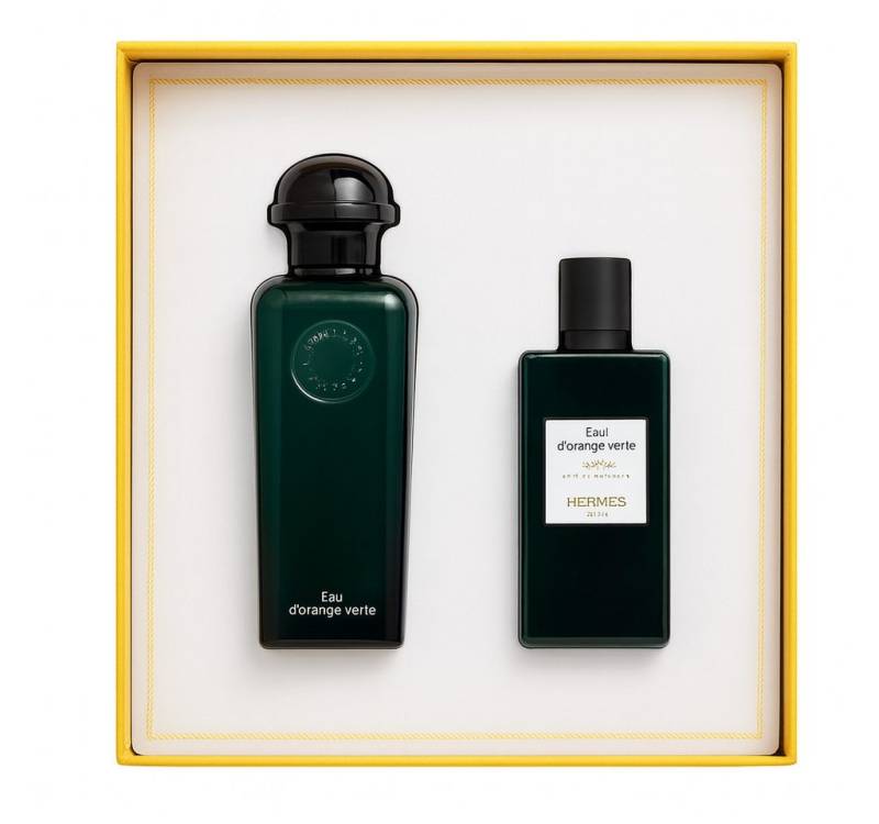 HERMÈS Eau de Cologne Eau d’Orange Verte Eau de Cologne – 100 ml & 80 ml Duschgel – Unisex HERMÈS Eau de Cologne Eau d’Orange Verte Eau de Cologne – 100 ml & 80 ml Duschgel – Unisex von HERMÈS