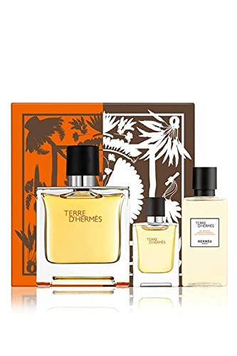 Hermes Terre D Hermes Pure Parfum Set - Pp 75 ml + Sg 40 ml + Pp 5 ml von HERMES