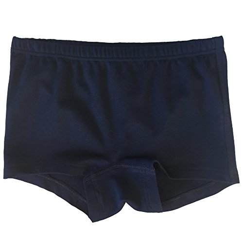 HERMKO 2710 4er Pack Mädchen Pant Panty aus 100% Bio-Baumwolle, Farbe:Marine, Größe:128 von HERMKO