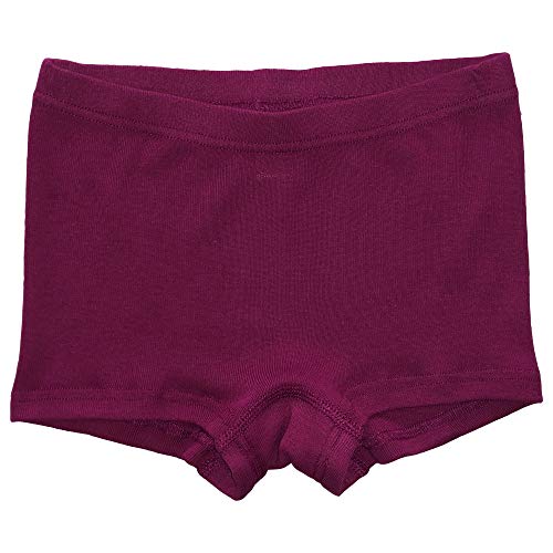 HERMKO 2710 Mädchen-Pant Panty aus 100% Bio-Baumwolle, Girl Unterhose Hose, Farbe:Fuchsia, Größe:140 von HERMKO