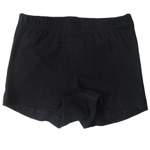 HERMKO 2710 Mädchen-Pant Panty aus 100% Bio-Baumwolle, Girl Unterhose Hose, Farbe:schwarz, Größe:164 von HERMKO