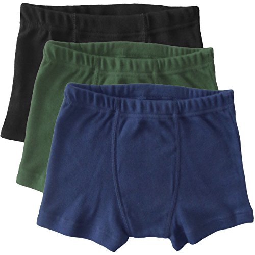 HERMKO 2900 3er Pack Jungen Pants - Reine Bio-Baumwolle, Größe:104, Farbe:Mix s/m/o von HERMKO