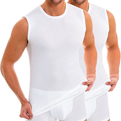 HERMKO 63040 2er Pack Herren Funktionsunterhemd für Sport und Alltag, Größe:D 4 = EU S, Farbe:weiß HERMKO 63040 2er Pack Herren Funktionsunterhemd für Sport und Alltag, Größe:D 4 = EU S, Farbe:weiß von HERMKO