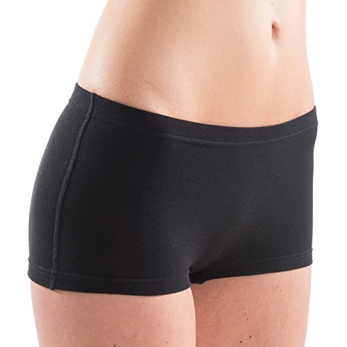 HERMKO 65700 Damen Sport-Pant schnelltrocknend + atmungsaktiv, Farbe:schwarz, Größe:48/50 (XL) von HERMKO