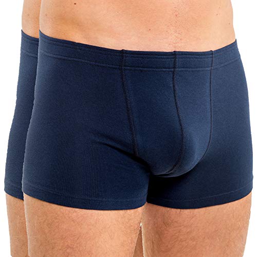 HERMKO 8900 2er Pack Herren Boxer Shorts Unterhose, Größe:D 9 = EU 3XL, Farbe:Marine von HERMKO