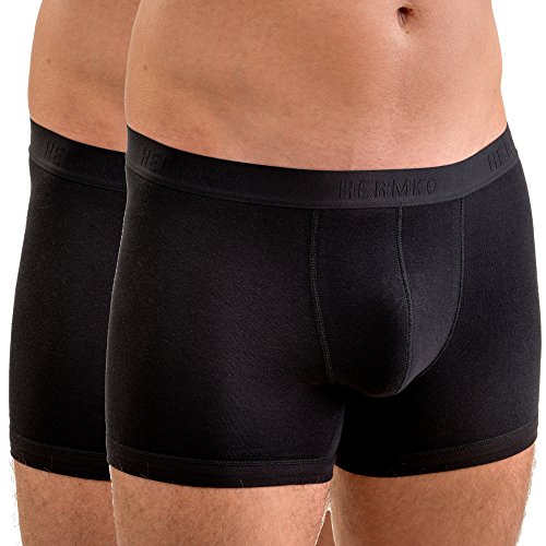 HERMKO 8950 2er Pack Herren Retropant, Größe:D 4 = EU S, Farbe:schwarz von HERMKO