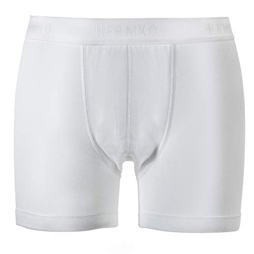 HERMKO 8950 2er Pack Herren Retropant, Größe:D 9 = EU 3XL, Farbe:weiß von HERMKO