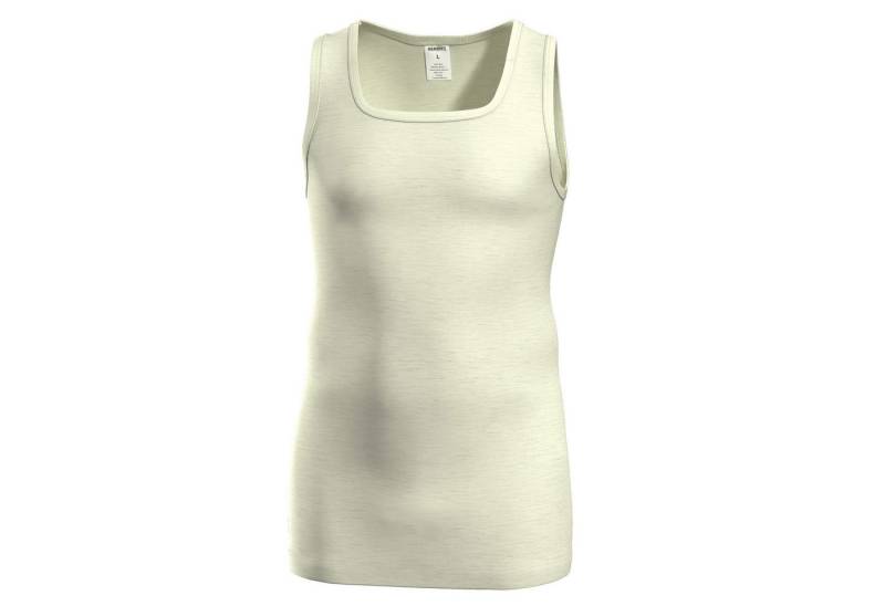 HERMKO Achselhemd 40025 40025 Herren Tank Top Merinowolle / Tencel Basic Unterhemd Achselhemd von HERMKO