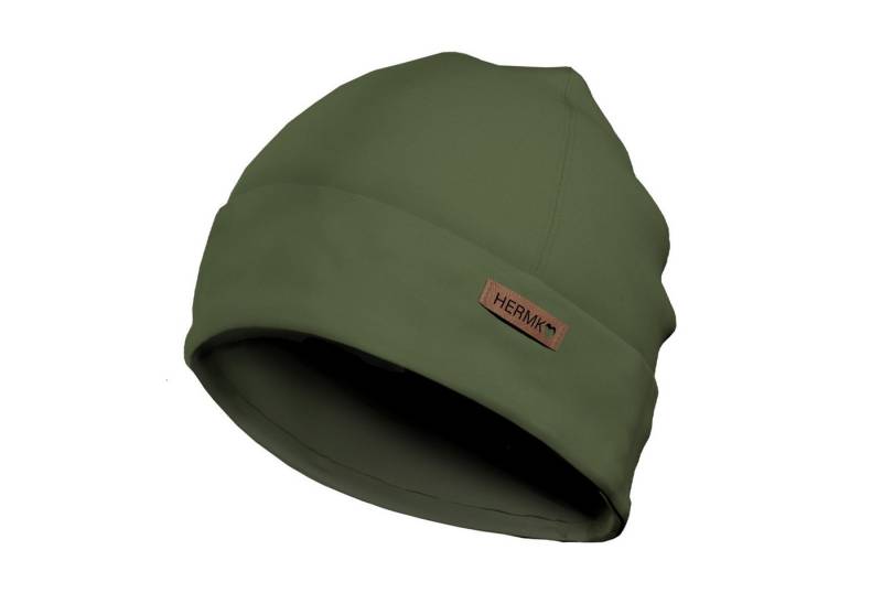 HERMKO Beanie 881210 Bequeme Kinder Mütze 100% Bio-Baumwolle Übergangszeit Beanie von HERMKO