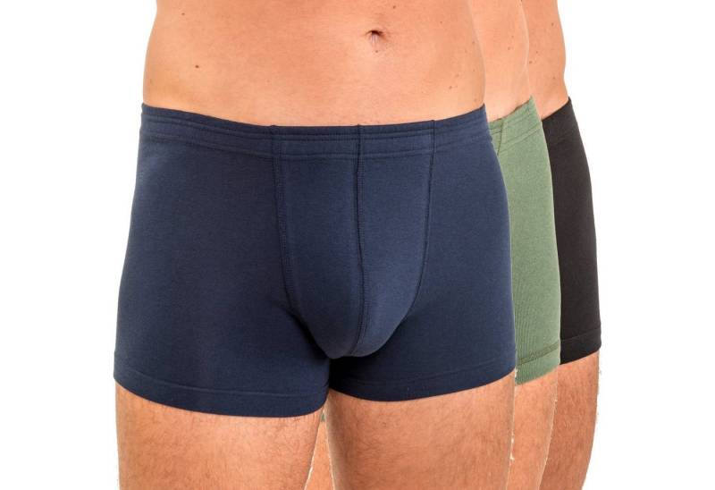 HERMKO Boxer 3901 3901 3er Pack Herren Boxershorts Pant aus 100% Bio-Baumwolle von HERMKO