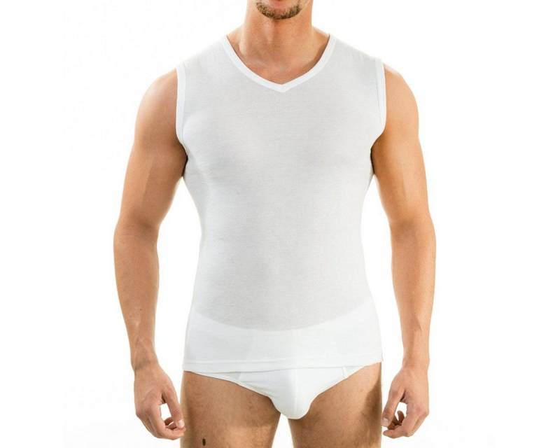 HERMKO Funktionsunterhemd 63050 Herren Funktions Tank Top mit V-Ausschnitt Funktionsuntehemd von HERMKO