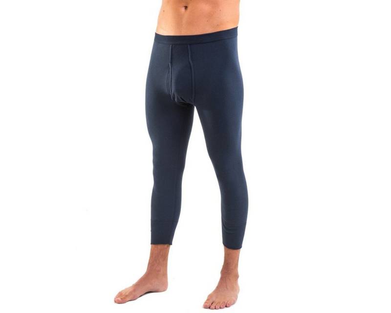 HERMKO Lange Unterhose 3440 3440 2er Pack Herren 3/4-lange Unterhose, wadenlang, Bio-Baumwolle von HERMKO