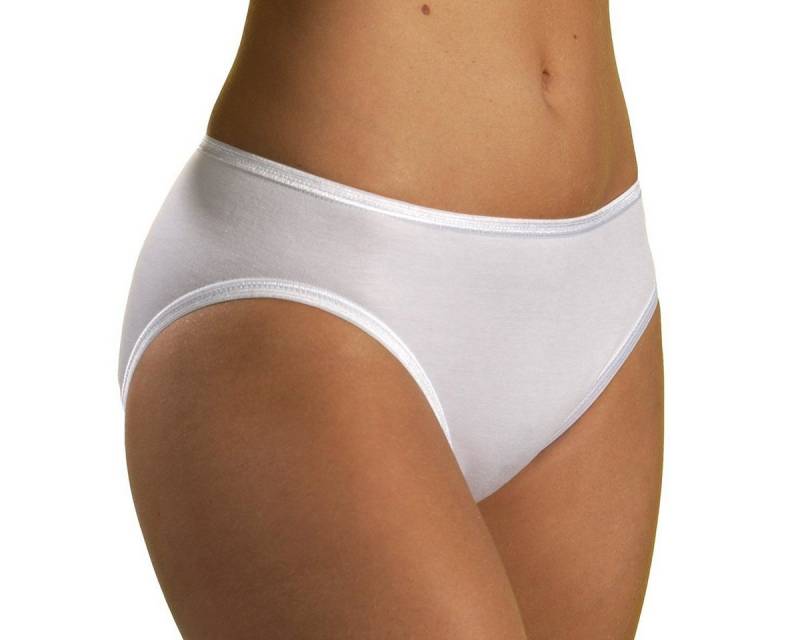 HERMKO Midislip 1031 1031 5er Pack Damen Midi-Slip aus 100% Bio-Baumwolle von HERMKO
