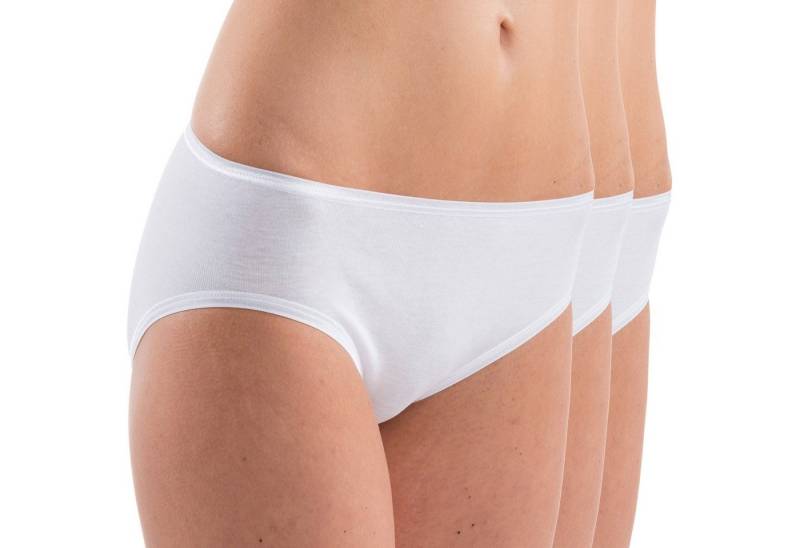 HERMKO Midislip 17031 3er Pack Damen Midi Slip sehr weich Dank Modal von HERMKO