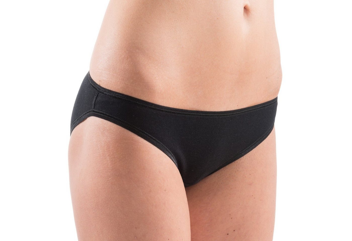 HERMKO Ministring 5032 Damen Mini Slip (Bikini-Form) aus cotton/elastan von HERMKO