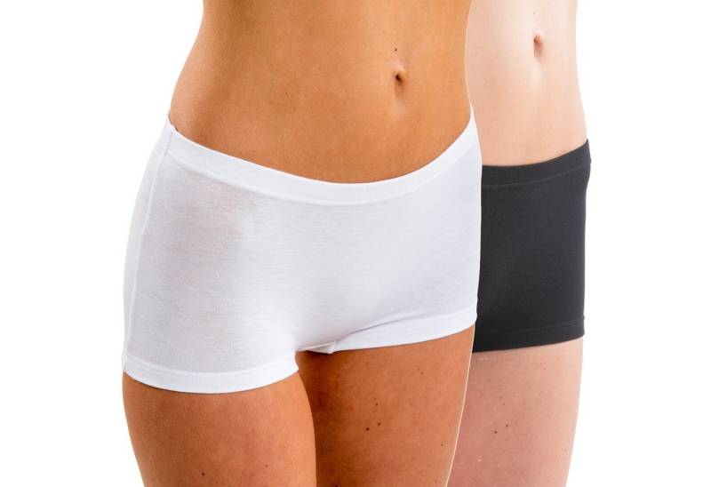 HERMKO Panty 5700 5700 2er Pack Damen Panty aus anschmiegsamer Baumwolle / Elastan von HERMKO