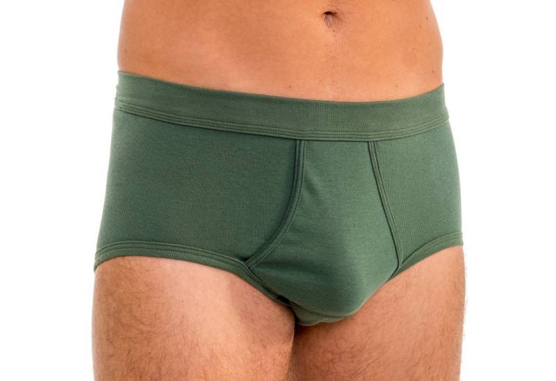 HERMKO Slip 3240 3240 Herren Slip mit Eingriff Unterhose 100% Bio-Baumwolle bis Gr. 14 von HERMKO