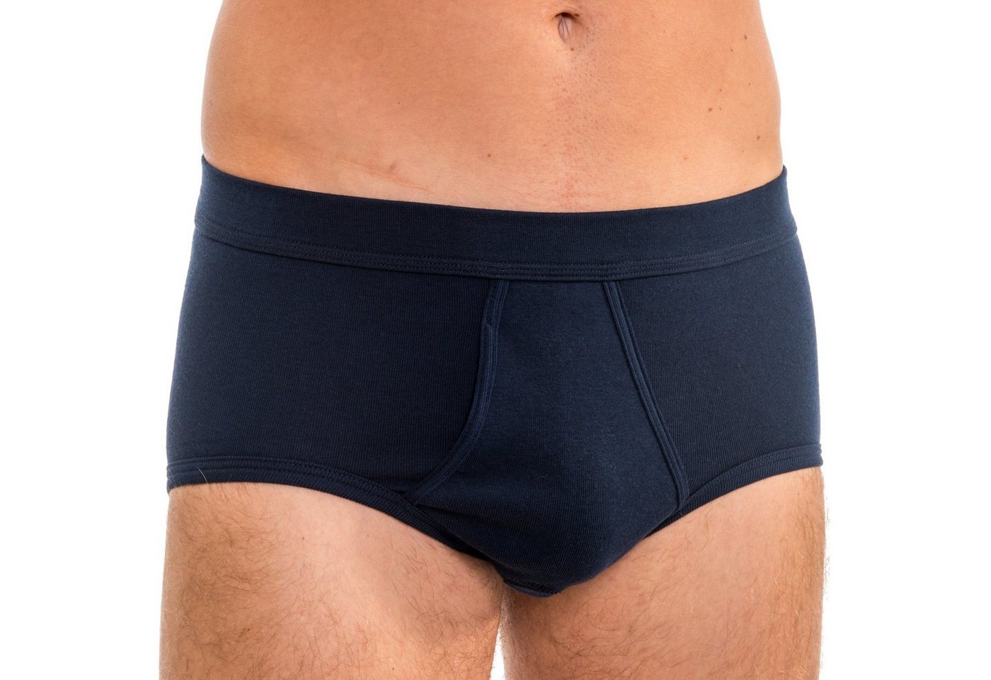 HERMKO Slip 3240 Herren Slip mit Eingriff Unterhose 100% Bio-Baumwolle bis Gr. 14 von HERMKO