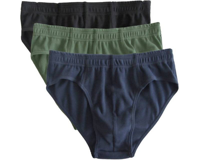 HERMKO Slip 3300 3300 3er Pack Herren Slip aus 100% Bio-Baumwolle von HERMKO