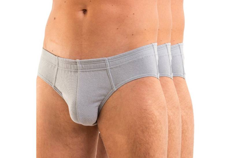 HERMKO Slip 3300 3300 3er Pack Herren Slip aus 100% Bio-Baumwolle von HERMKO