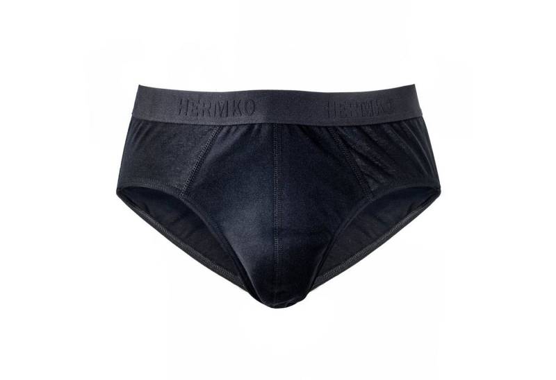 HERMKO Slip 83103 8310 3er Pack Herren Slip mit schönem Webbund von HERMKO