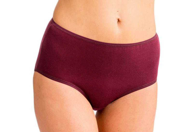 HERMKO Taillenslip 1150 1150 Damen Taillenslip m. elastischen Abschlüssen 100% Bio-Baumwolle von HERMKO