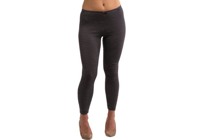 HERMKO Thermoleggings 1672005 1672005 warme Damen Thermo-Leggings in Ringel-Optik von HERMKO