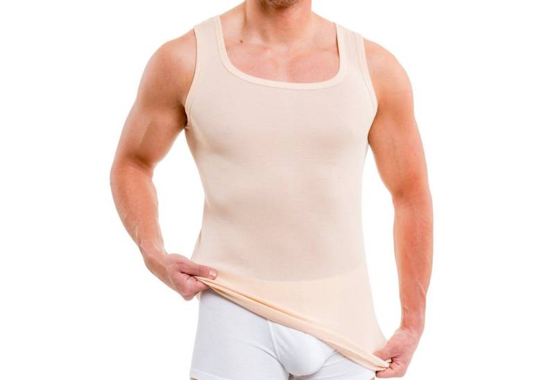 HERMKO Unterhemd 16025 Herren Tank Top angenehm weich Dank Modal exclusive by von HERMKO