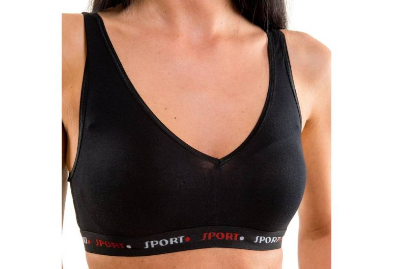 HERMKO Bustier 5420 5420 Damen Bustier aus Baumwolle / Elastan von HERMKO