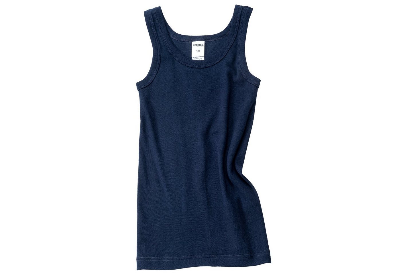 HERMKO Unterhemd 2800 Jungen Unterhemd aus 100% Bio-Baumwolle Knaben Tank Top von HERMKO