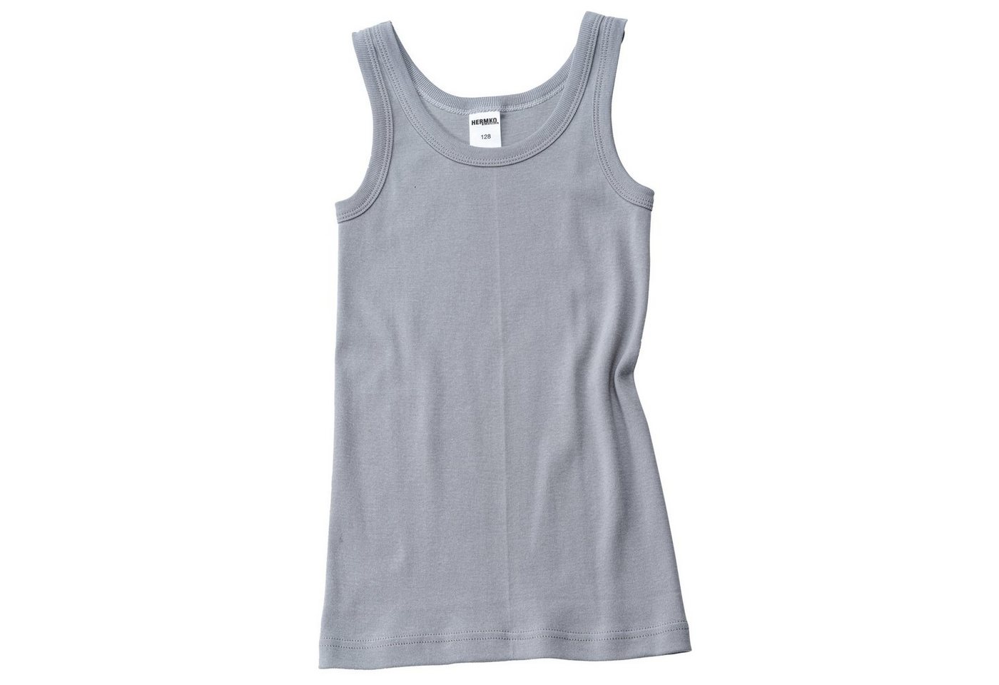 HERMKO Unterhemd 2800 Jungen Unterhemd aus 100% Bio-Baumwolle Knaben Tank Top von HERMKO