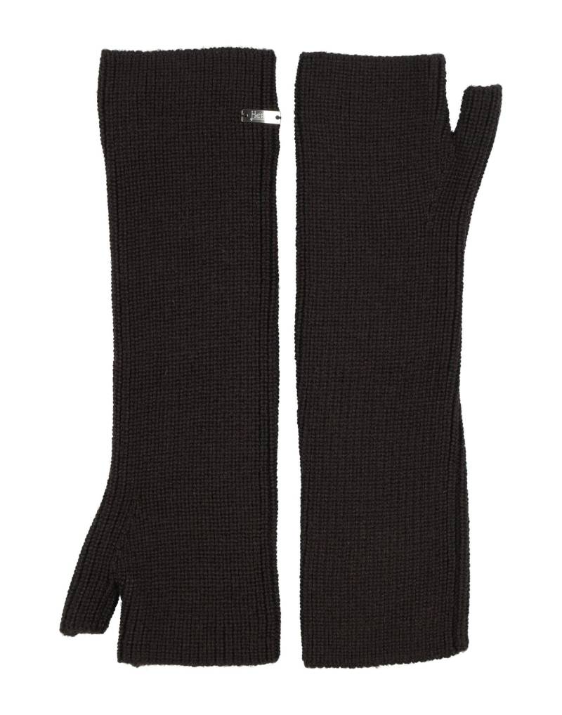 HERNO Handschuhe Damen Dunkelbraun von HERNO
