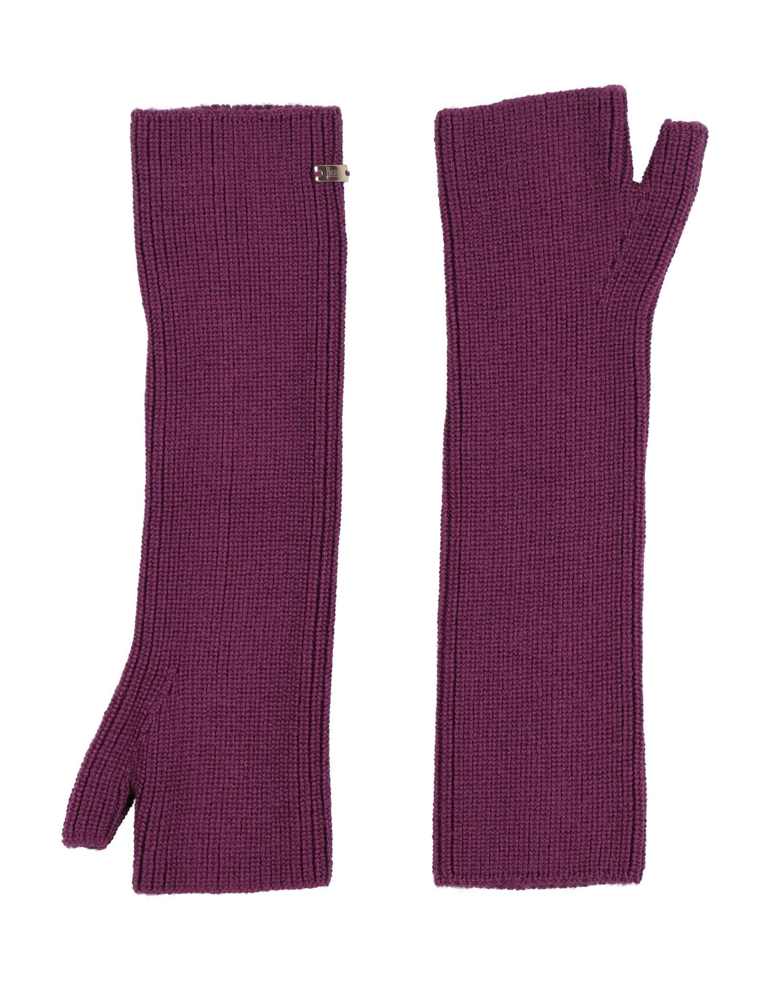 HERNO Handschuhe Damen Violett von HERNO