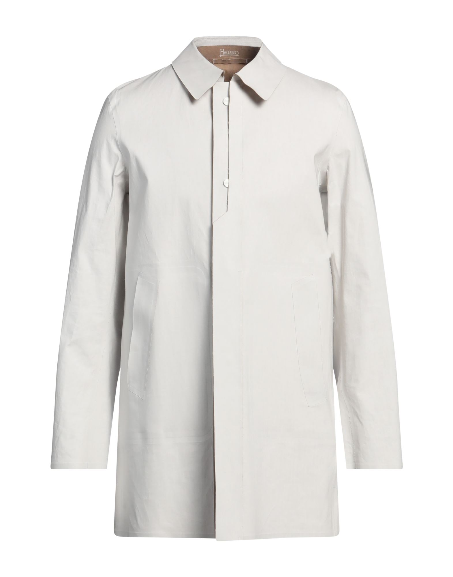 HERNO Jacke, Mantel & Trenchcoat Herren Hellgrau HERNO Jacke, Mantel & Trenchcoat Herren Hellgrau von HERNO