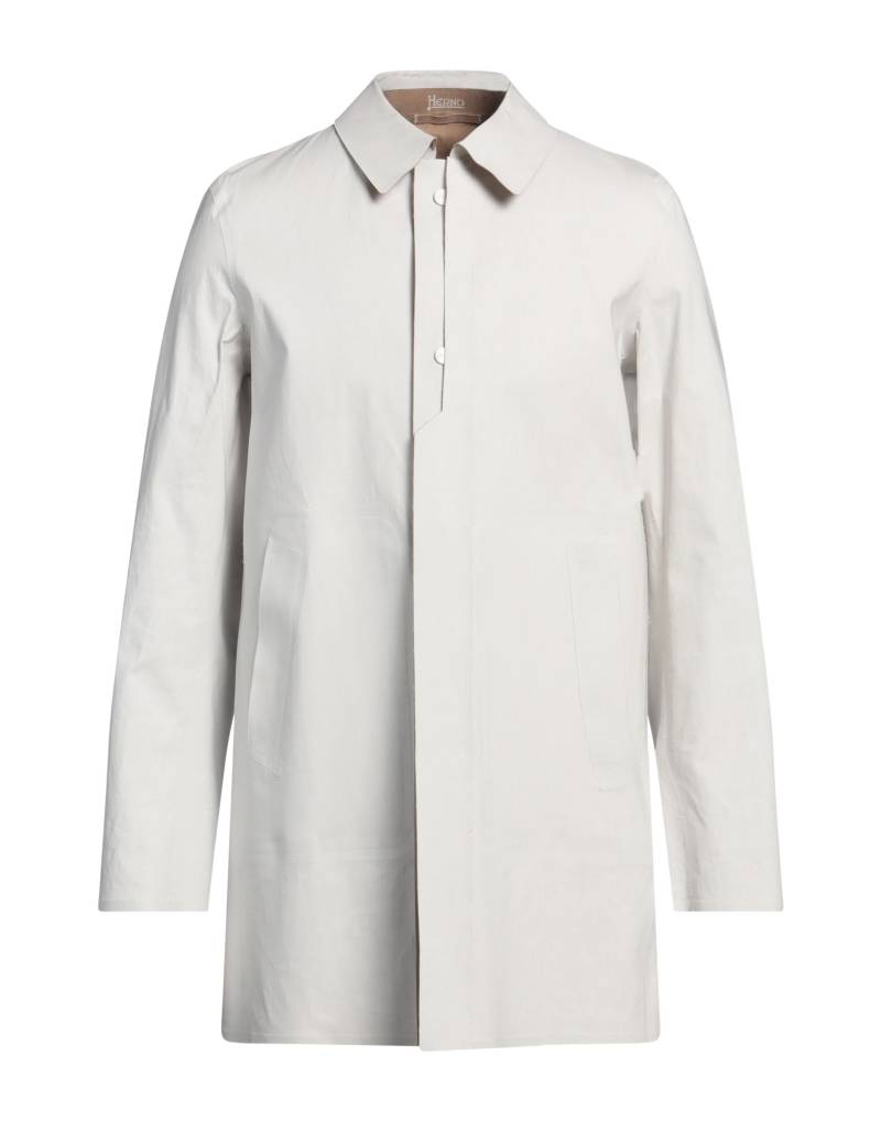 HERNO Jacke, Mantel & Trenchcoat Herren Hellgrau HERNO Jacke, Mantel & Trenchcoat Herren Hellgrau von HERNO