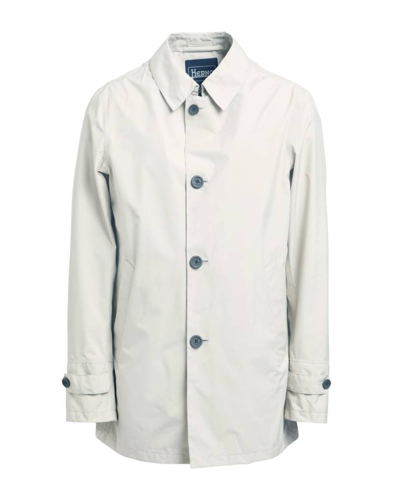 HERNO Jacke, Mantel & Trenchcoat Herren Hellgrau von HERNO